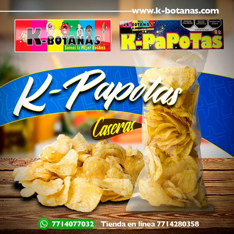 Papas Fritas Caseras 90 Gr.