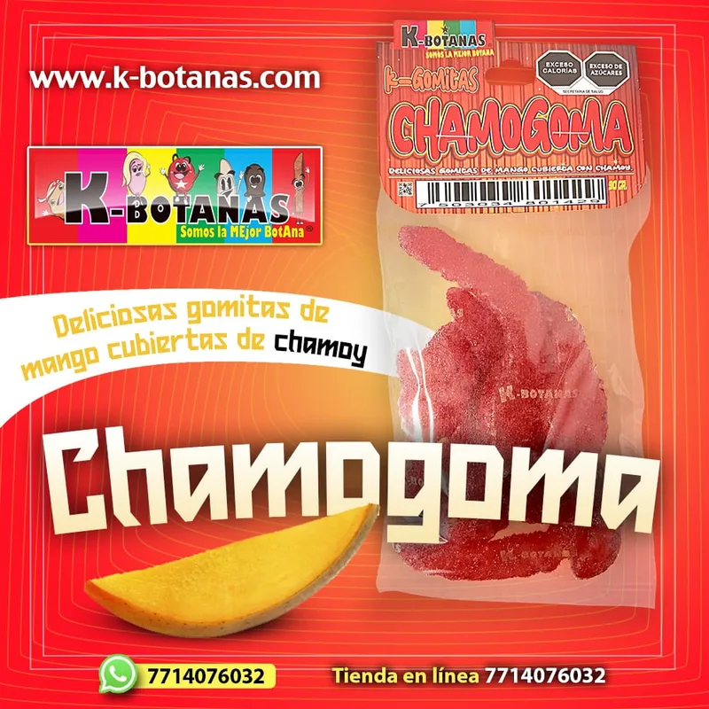 Gomitas Chamogoma 90 Gr.