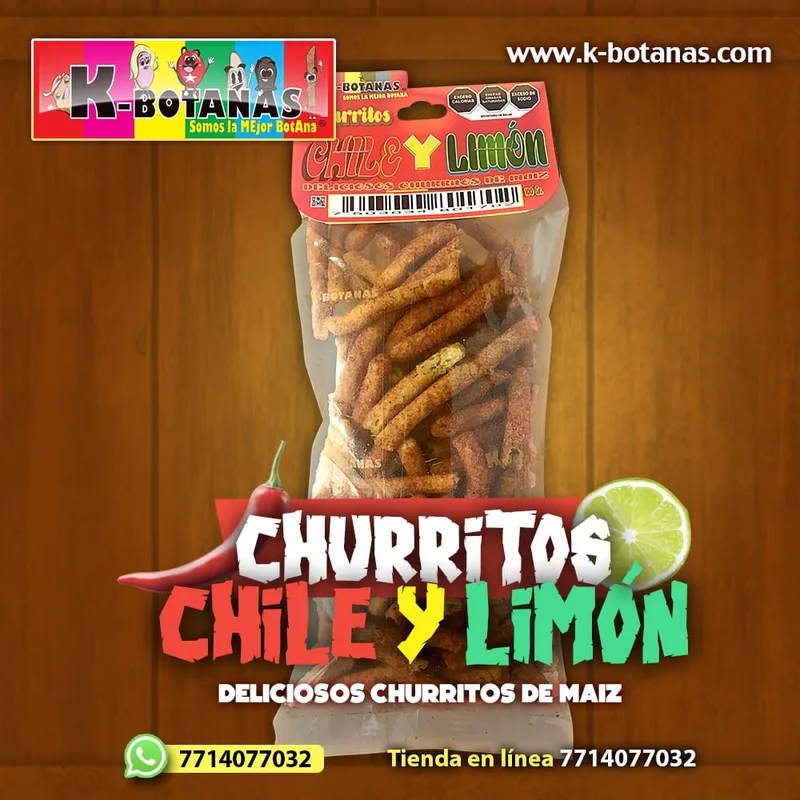 Churritos Enchilados 90 Gr.