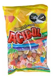 Acidul gomitas Gota Chica bolsa con 1 kilo