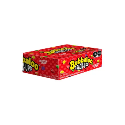 Crack-ups frutal paquete con 12 sobres de 72gr Adams