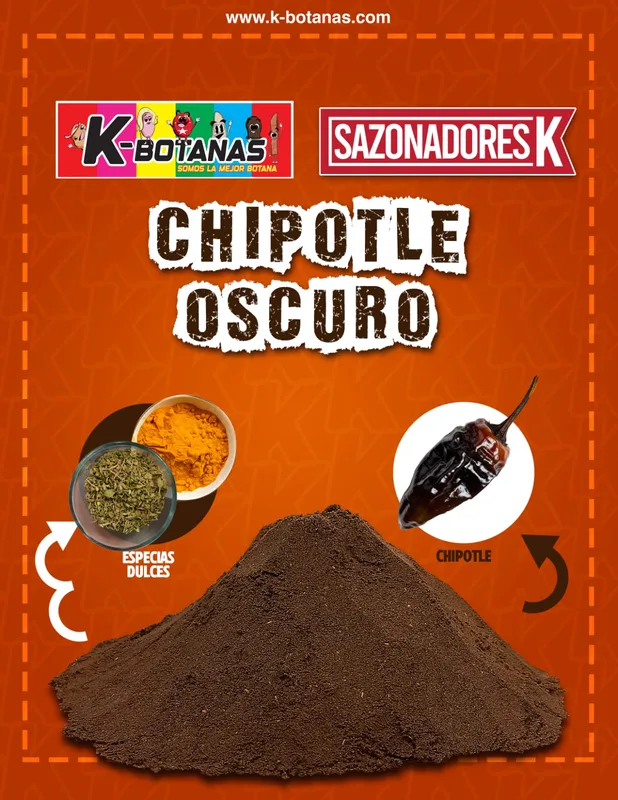 Sazonador Chipotle Oscuro 1 KG