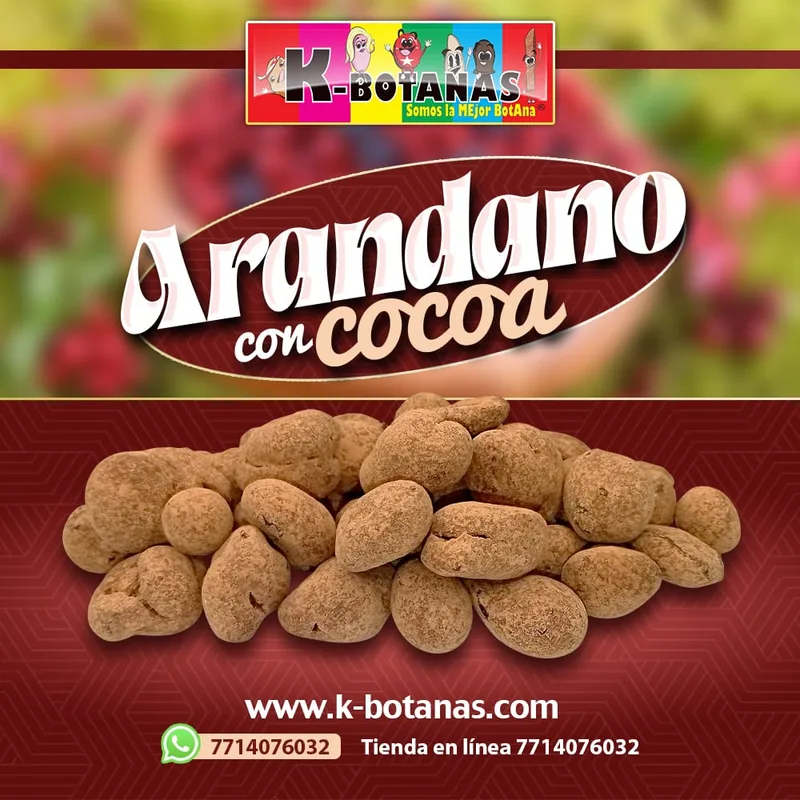 Arándano con Cocoa 1 KG