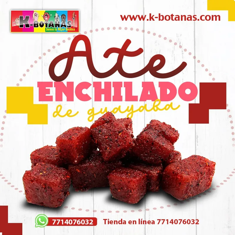 Ate de Guayaba Enchilada 1 KG
