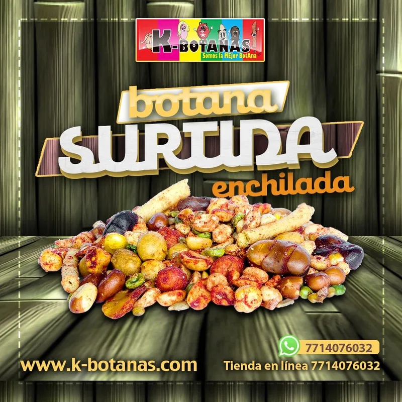 Botana Surtida Enchilada 1Kg