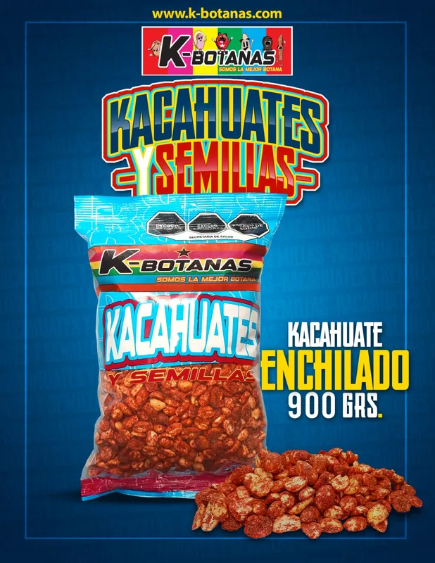Cacahuate Enchilado .900 gr
