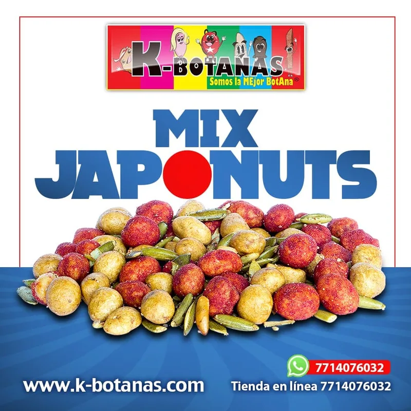 Mix JapoNuts .900 gr