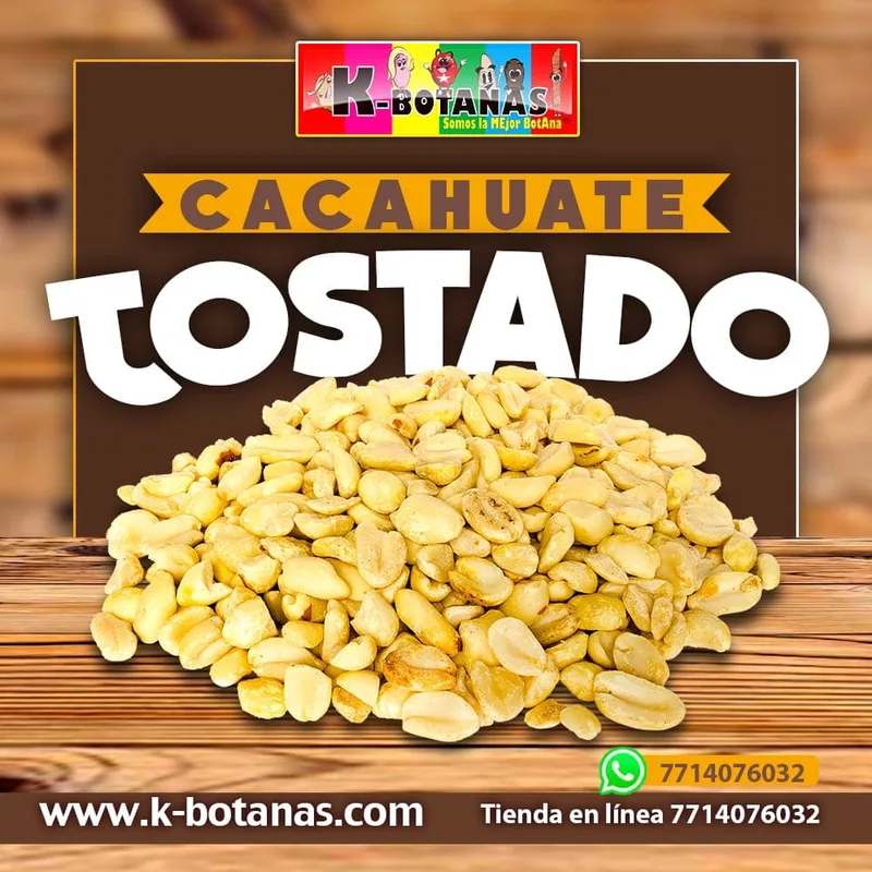 Cacahuate Tostado 1 KG