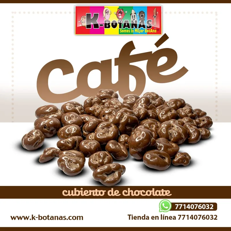 Café cubierto con Chocolate 1 KG