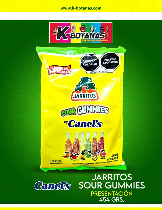 CANEL´S JARRITOS SOUR GUMMIES 454 GRS