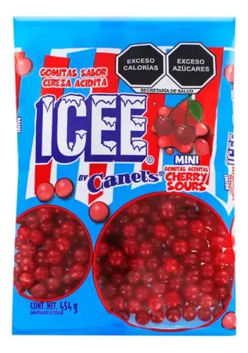 Canels gomita ICEE CHERRY Sours BOLSA 454g