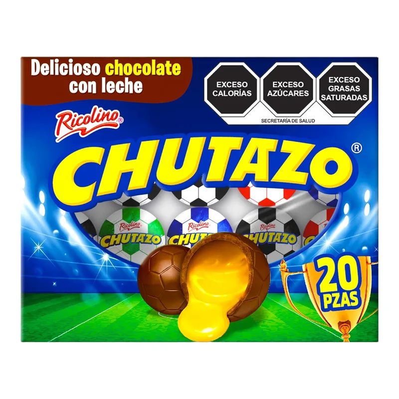 Chocolates La Corona CHUTAZO display con 20 piezas