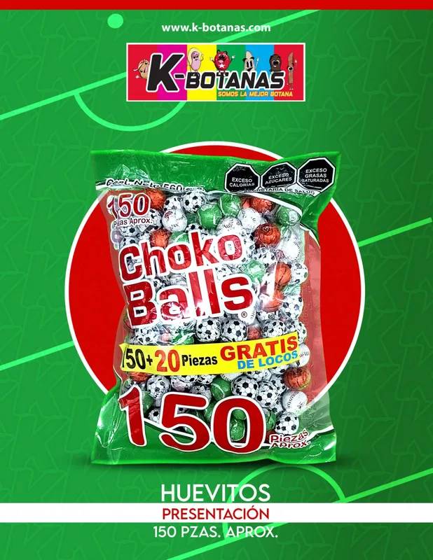 CHOKO BALLS 150 PZAS