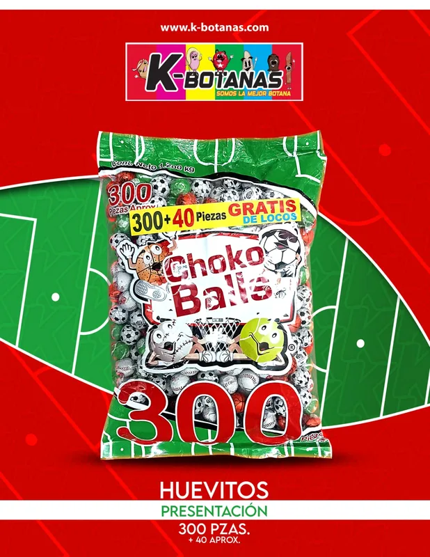 CHOKO BALLS 300 PZAS