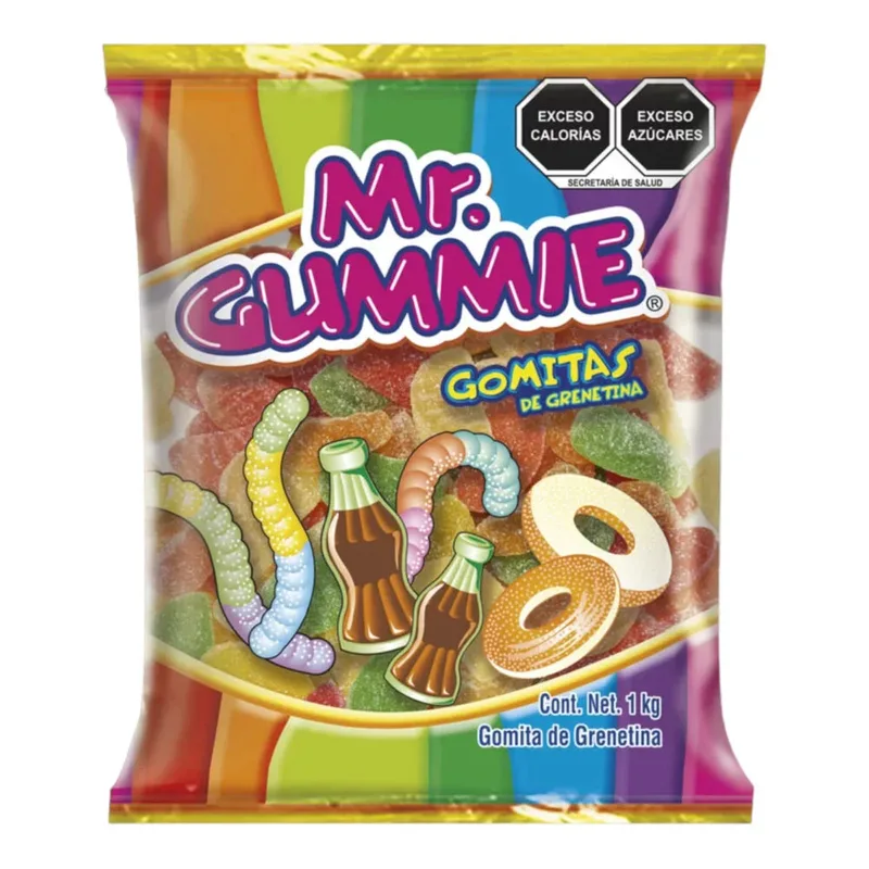 Cuétara gomitas Mr.Gummy FRUTAS SALVAJES bolsa con 1 kilo