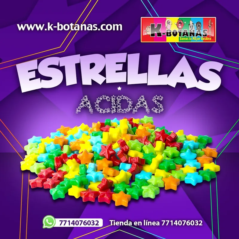 Estrella Ácida Comprimida 1 KG
