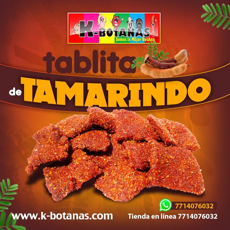 Tablita de Tamarindo 1 KG