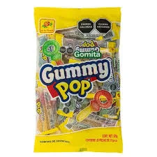 de la Rosa gomita GUMMY POP bolsa con 25 piezas