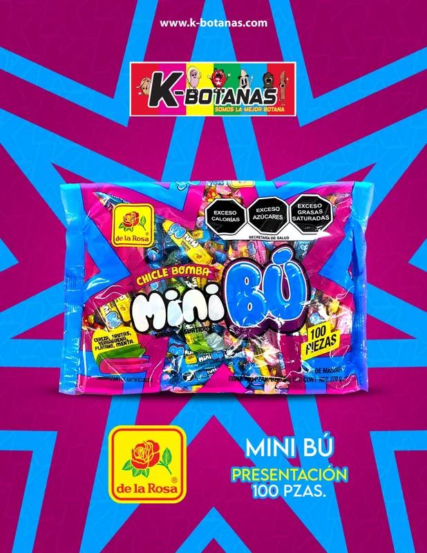 DE LA ROSA MINI BÚ 100 PZAS