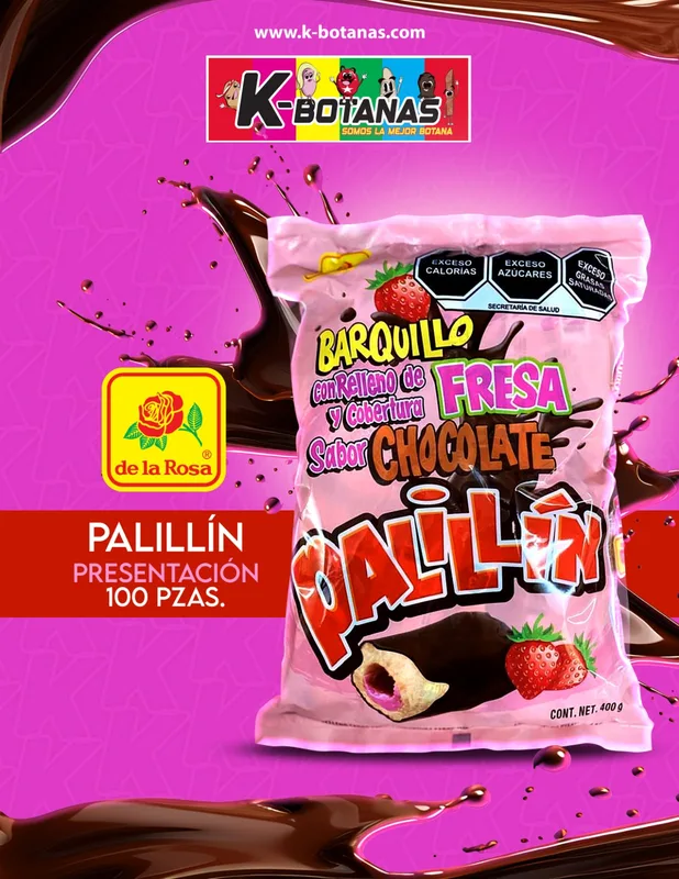 DE LA ROSA PALILLIX 100 PZAS