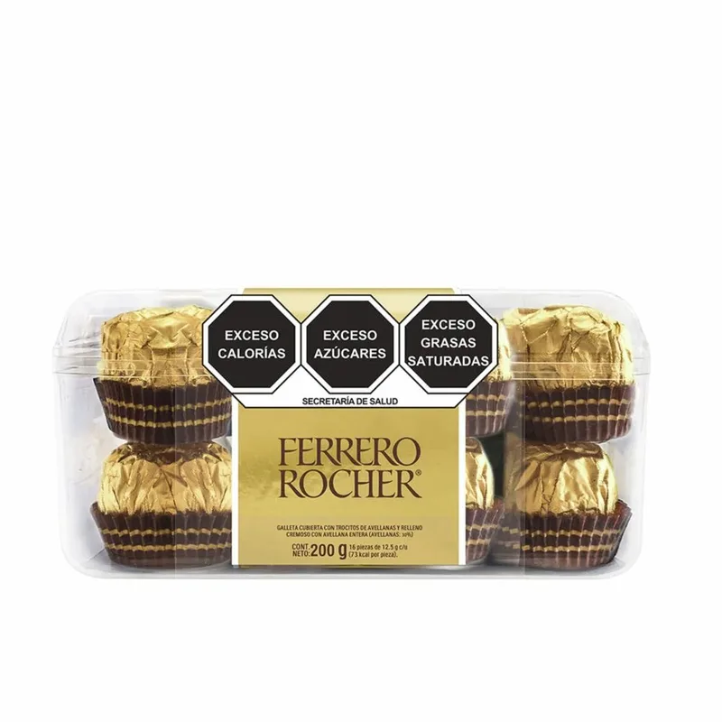 Ferrero Rocher T-16 estuche con 16 piezas