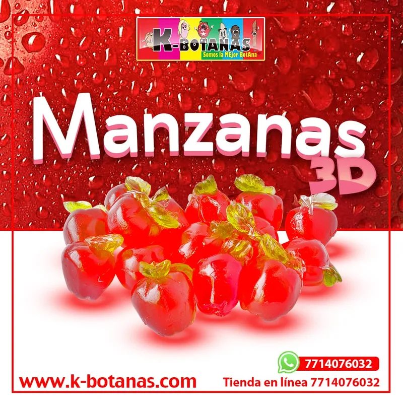 Manzana 3D 1 KG