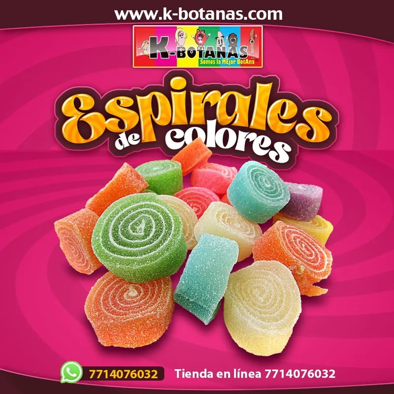 Espiral De Colores 1 KG