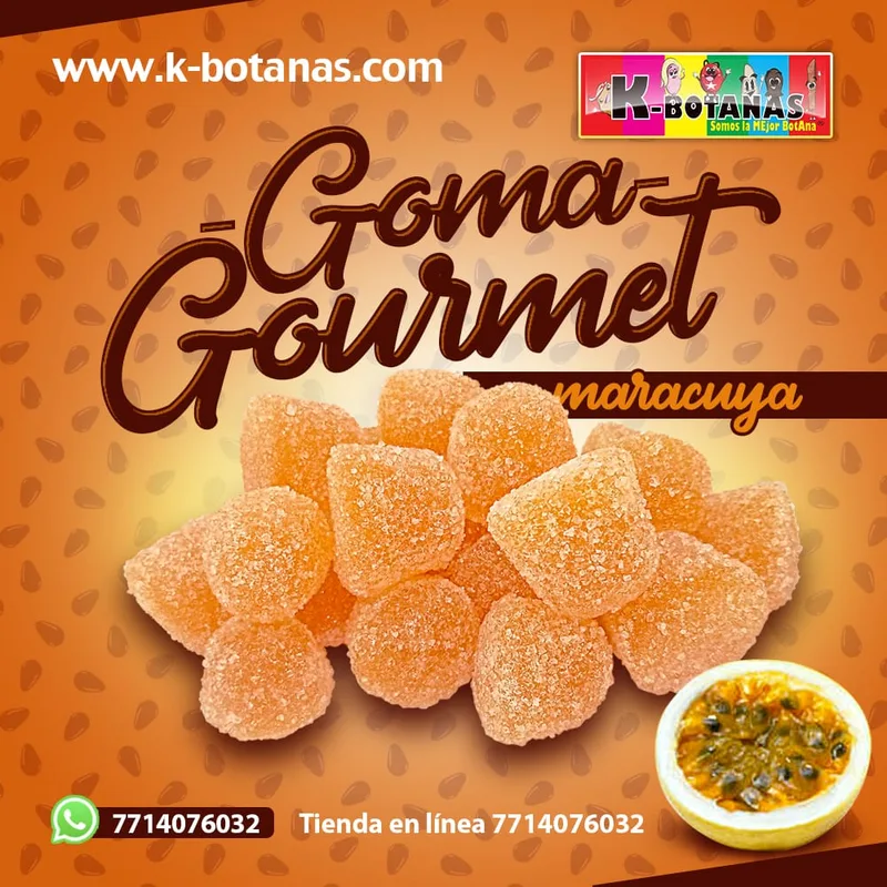 Gomita Gourmet Maracuya KB 1KG