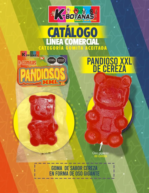 Gomitas Pandiosos XXL 90 Gr.