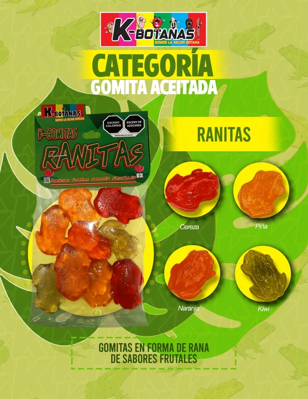 Gomitas Ranitas 90 Gr.