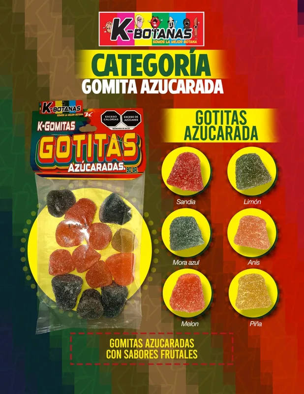 Gomitas Gotitas 90 Gr.
