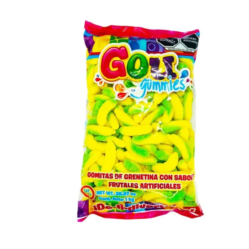 Gou gomita BANANA bolsa con 1 kilo