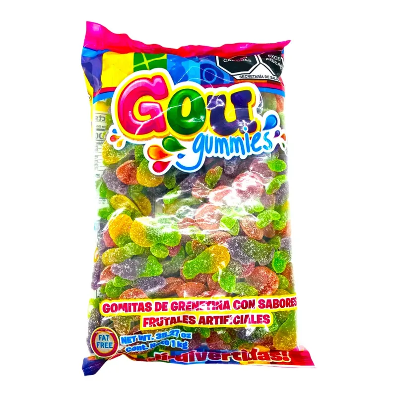 Gou gomitas FRUTAS bolsa con 1 kilo