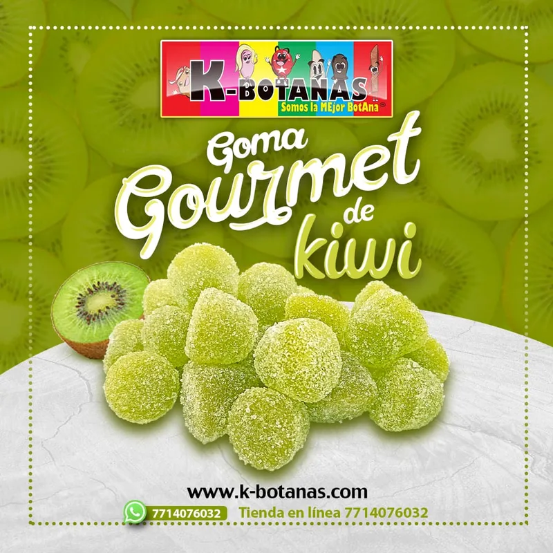 Gomita Gourmet Kiwi KB 1KG