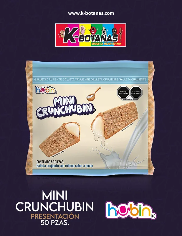 Hubin MINI CRUNCHUBIN 50 PZAS