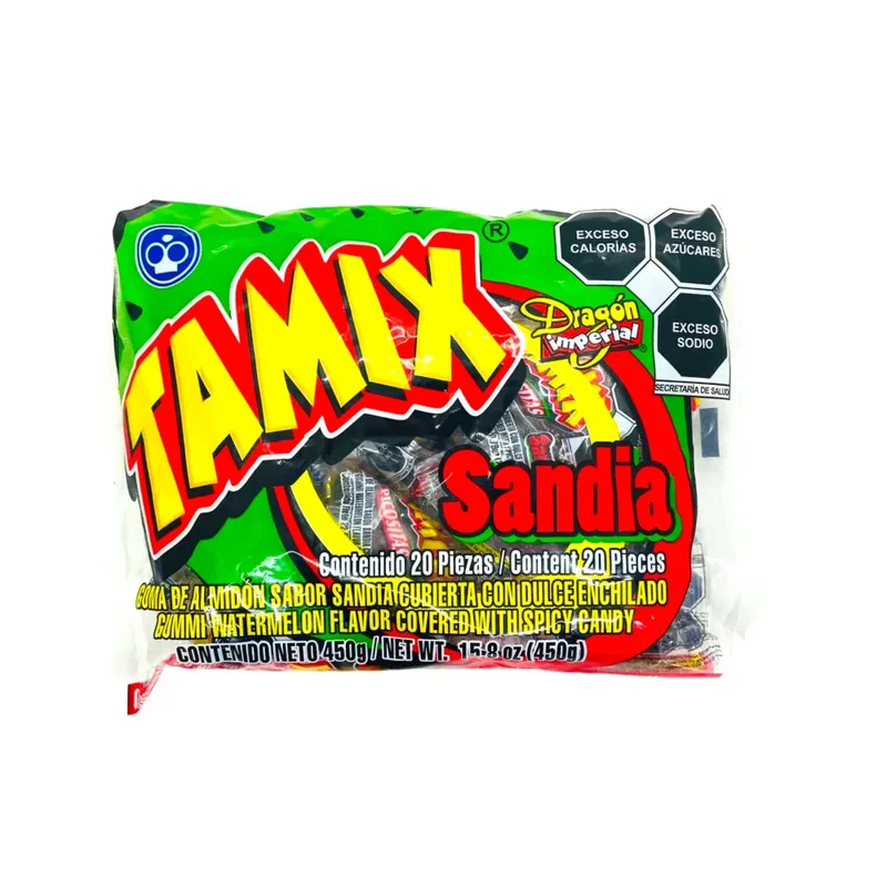 La Imperial gomita Tamix SANDIA bolsa con 20 piezas