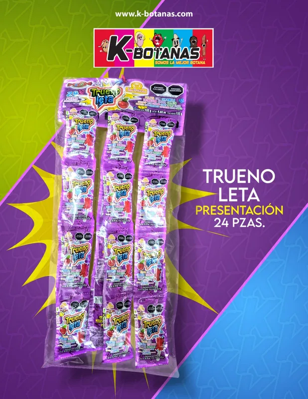 LAS DELECIAS TRUENO LETA 34 PZAS