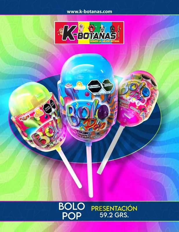 LAS DELICIAS BOLO POP 59.2 GRS