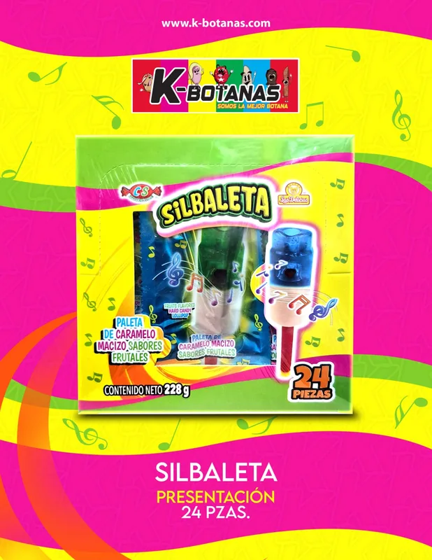 LAS DELICIAS SILBALETA 24 PZAS