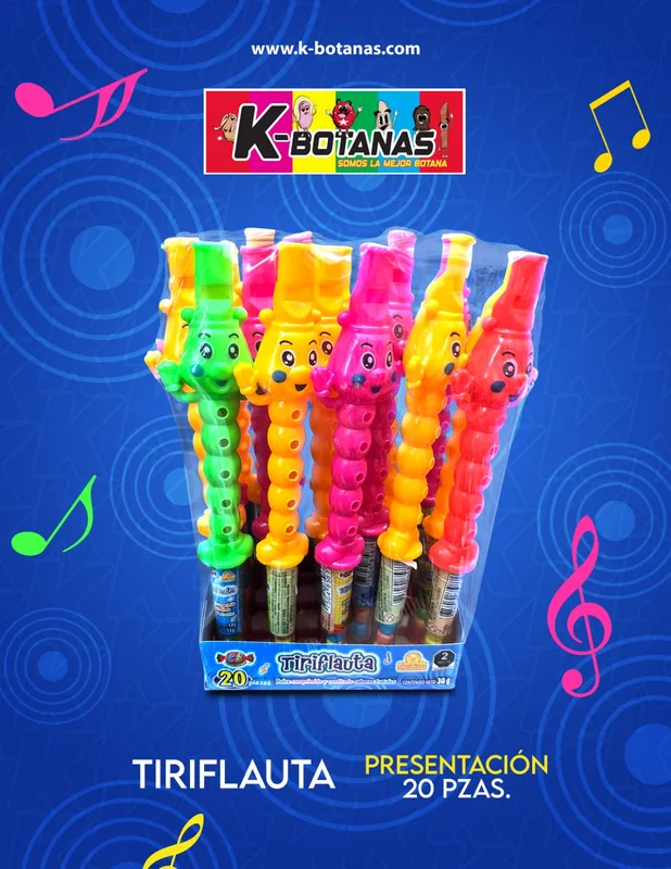 LAS DELICIAS TIRAFALUTA 20 PZAS