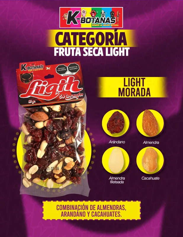 Light Morada 80 Gr.
