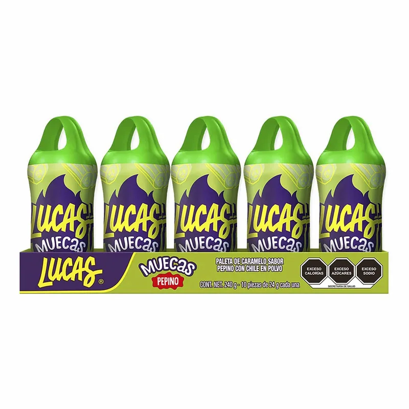 Lucas Muecas PEPINO paquete con 10 piezas