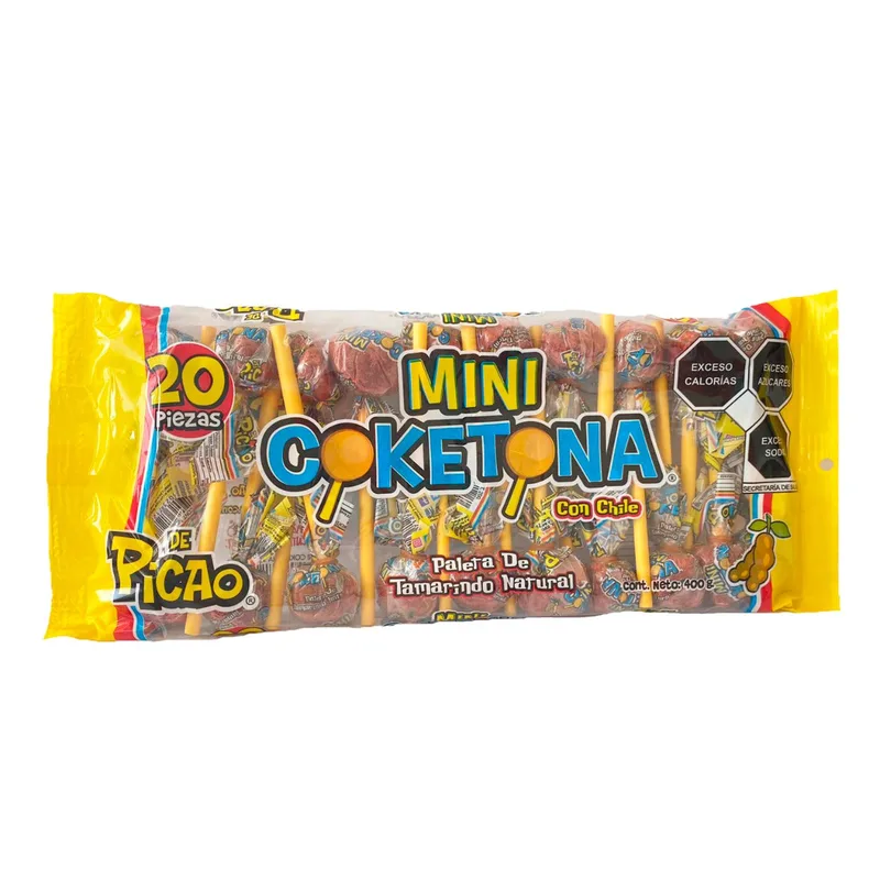 Mini Coketona Chile Picao 20 Pzas