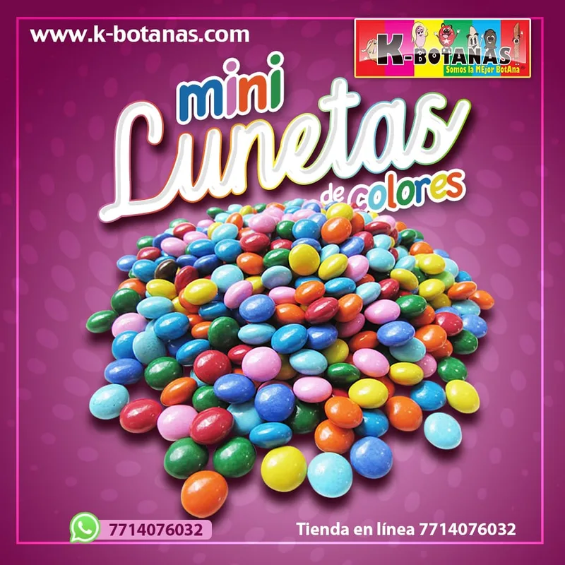 Mini Luneta De Colores 1 KG