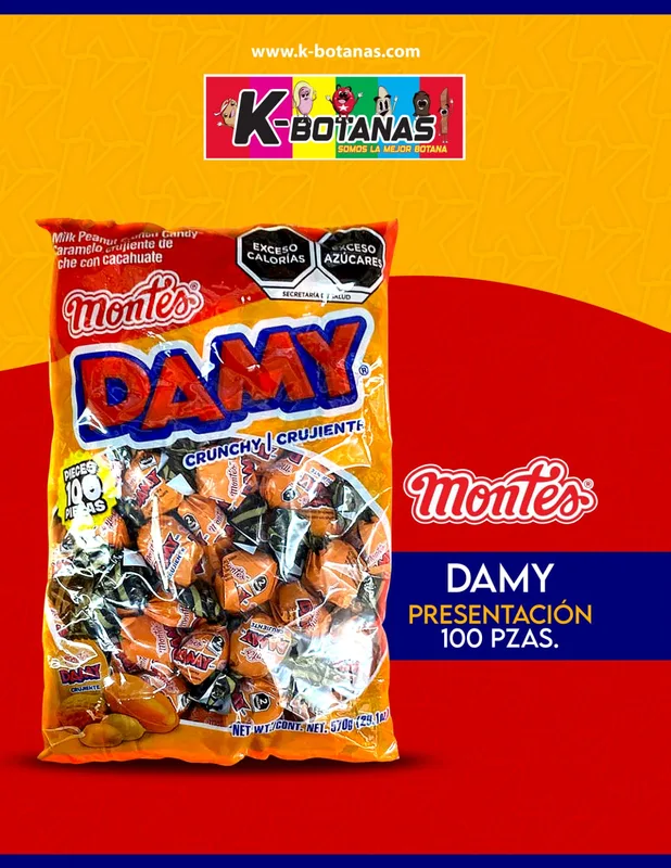 MONTES DAMY 100 PZAS