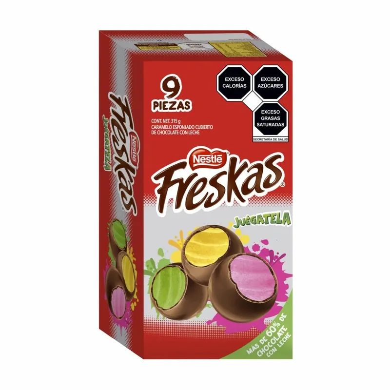 Nestlé FRESKAS paquete con 9 sobres