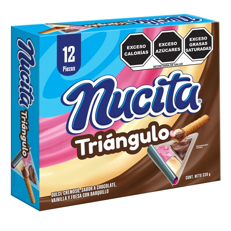 Nutresa Nucita TRIANGULO paquete con 24 piezas