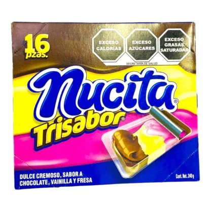 Nutresa Nucita TRISABOR paquete con 16 piezas