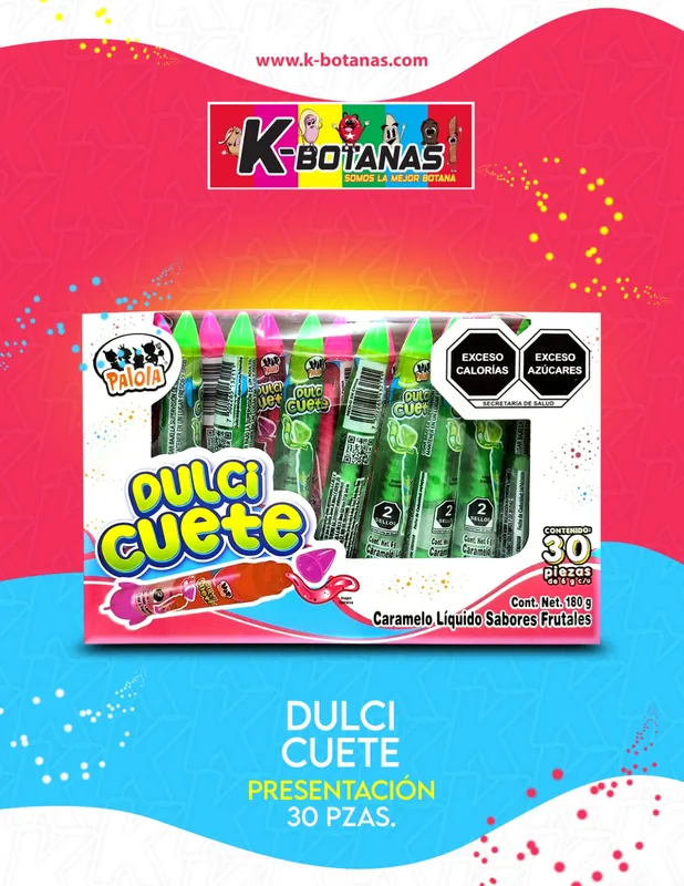 PALOLA DULCI CUETE 30 PZAS