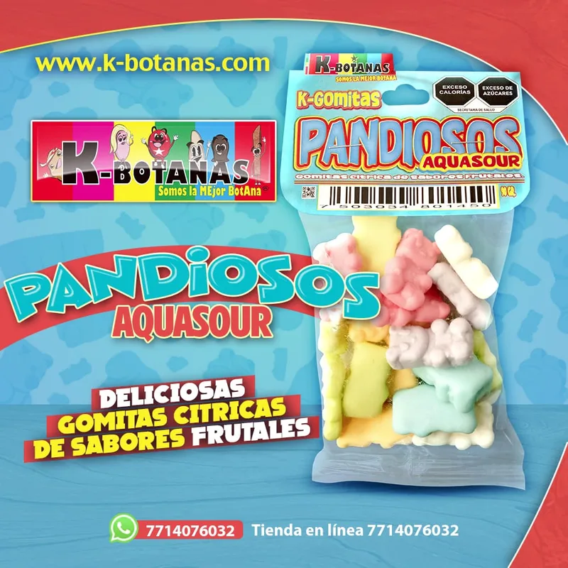 Pandiosos AquaSour 90 Gr.